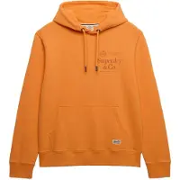 Superdry Superdrytil mænd. M2014538A Sweatshirt 1954 Company orange (M), Casual, Bomuld