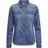 ONLY Bluse 'ONLAlexa' blue denim