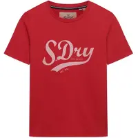 Superdry Varsity Script T-shirt Med Korte ærmer