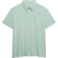 Superdry Superdrytil mænd. M1110486A Polo Classic Cotton Linen lysegrøn (XL), Casual, Bomuld, Korte ærmer
