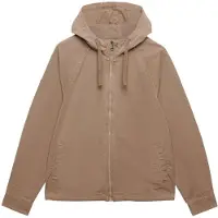 Superdry Superdrytil mænd. M5012348A Jakke i vasket twill taupe (L), Casual, Bomuld, Gråt