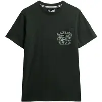 Superdry Superdrytil mænd. M1012276A Industrial Relaxed T-shirt grøn (L), Casual, Bomuld, Korte ærmer