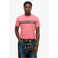 Superdry Outdoor Stripe Logo Rlxd T-shirt Med Korte ærmer