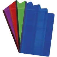 Clairefontaine Clothbound Notebook - French styrede 96 ark - 6 3/4 x 8 3/4 - Solgt individuelt (assorteret dækningsfarve valgt tilfældigt)