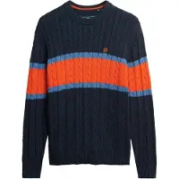 Superdry Stripe Cable Trøje