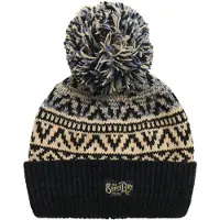 Superdry Superdryunisex. Y9010192A Strikket hue med marineblå print (OSFA), Casual, Akryl