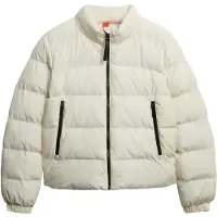 Superdry Superdrytil kvinder. W5012006A Sports Puffer Jacket off-white (XS), Hvid, Casual, Polyester