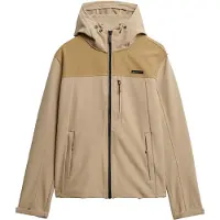 Superdry Superdrytil mænd. M5012254A Trekker-jakke i beige (3XL), Casual, Polyester