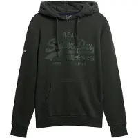 Superdry Superdrytil mænd. M2014417A Tonal grøn hættetrøje (L), Casual, Bomuld