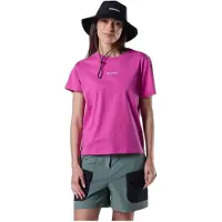 Rossignol - T-shirts dame - Graphic Waterfall Tee W Electric Fuchsia til UnisexBomuld - Størrelse XS - Lyserød