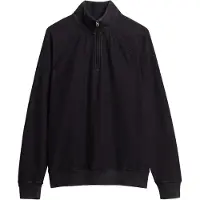 Superdry Superdrytil mænd. M2014309A Essential Logo Henley marineblå trøje (XXL), Casual, Polyester, Lange ærmer