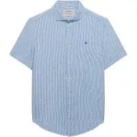 Superdry Riviera Linen Kortærmet Skjorte