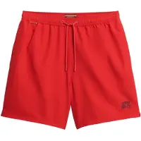 Superdry Superdrytil mænd. M3010256A Essential badedragt rød (XL), Badetøj, Genanvendt polister, Bæredygtig