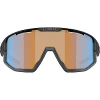 Bliz - Solbriller - Vision Matt Black Grey Nano Optics Nordic Light Coral Orange Blue til UnisexUld - Sort