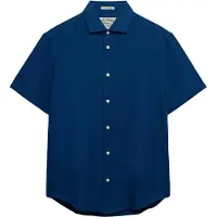 Superdry Riviera Linen Kortærmet Skjorte