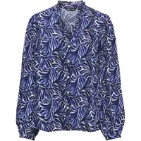 ONLY Bluse 'ONLRAYA' navy / mørkeblå / hvid