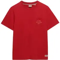 Superdry Vintage Prep Pocket Relaxed Fit T-shirt Med Korte ærmer