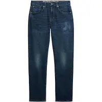 Superdry Superdrytil mænd. M7010887A Vintage Slim Straight Jeans blå (30/32), Casual, Bomuld, Denim
