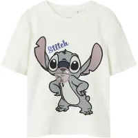 Name it Bluser & t-shirts 'NKFAkun Stitch' grå / lilla / sort / offwhite