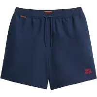 Superdry Superdrytil mænd. M3010256A Essential badedragt marineblå (XL), Badetøj, Genanvendt polister, Bæredygtig