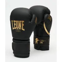 Leone1947 Black&gold Læder Kunstige Boksehandsker