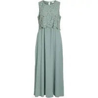 Vila Milina Lace ærmeløs Kjole
