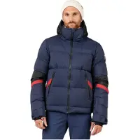 Rossignol - Skijakker - Daille Down Jacket Dark Navy til Unisex - Størrelse M - Flåde