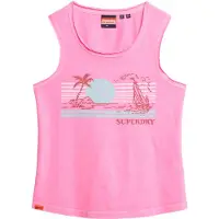 Superdry Outdoor Stripe Scoop ærmeløs T-shirt