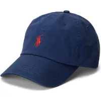 Ralph Lauren Polo Ralph Laurentil mænd. 710548524014 Kappe af kinesisk bomuldsstof (OSFA), Casual, Blå