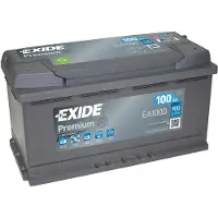 Exide Premium 12v 100ah 900a Forseglet Blybatteri