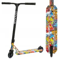 Spartan Gear El-løbehjul Spartan Wrap Stunt Sort (S2313-STUNT)