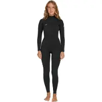 O'Neill Epic 3/2 Mm Dame Våddragt I Neopren Med Lynlås I Brystet Og Lange ærmer