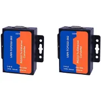 Melitt 2X USR Ethernet Server Module USR-TCP232-302 RS232 to Ethernet TCP IP Server Module Ethernet Converter Support DHCP/DNS