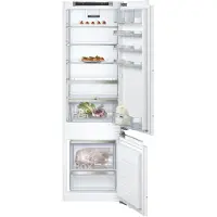 Siemens iQ500 coolEfficiency KI87SADD0 - Køleskab/fryser - bund-fryser - til indbygning - niche - bredde: 56 cm - dybde: 55 cm - højde: 177.5 cm - 270 liter - Klasse D