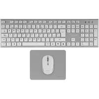 Tacens Spanish Keyboard Mouse And Wireless Mouse Zenith Low Profile Copilot Key 3200 Dpi Tastatur Og Mus
