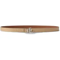 Ralph Lauren Bælte cognac / cappuccino