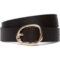 Tommy Hilfiger Bælte 'Sculpted Buckle' brun
