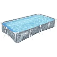 Bestway 561FV, 4000 L, Indrammet pool, Barn & voksen, Grå, 22 kg