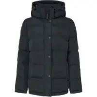 Pepe Jeans Pepe Jeanstil kvinder. PL402438 Bibi jakke sort (M), Casual, Polyester, Bæredygtig