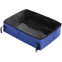 Wella Foldable Litter Box Foldable Litter Pan Cat Toilet Portable Travel Leak-Proof Waterproof Pet Toilet Kitten Litterbox B