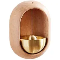 Wella Dopamine Japanese Wooden Entrance Door Bell Decorative Wireless Bird Wind Chime Home Decor Home Opening Hanging B