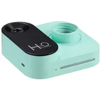 Wella Camera Shape Humidifier USB Portable Large Mist Volume Desktop Water Bottle Humidifier for Bedroom Office Green