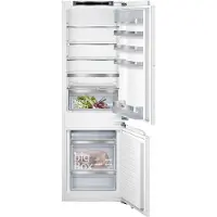 Siemens iQ500 KI86SADE0 - Køleskab/fryser - bund-fryser - til indbygning - niche - bredde: 56 cm - dybde: 55 cm - højde: 177.5 cm - 266 liter - Klasse E - Fladhængsel