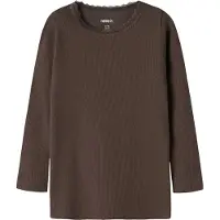 Name it Basic Top Med Lange Ærmer