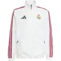 Adidas Real Madrid Jakke Anthem - Hvid - , størrelse X-Large