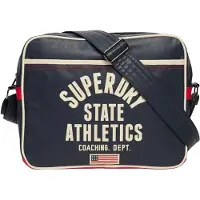 Superdry Superdrytil kvinder. W9110431A Bandolera Retro Alumni marineblå (OSFA), Casual, Polyester