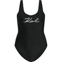 Karl Lagerfeld Badedragt sort / hvid