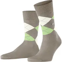 Burlington Manchester Sok Ruten Greige 4186 Grå Beige måle