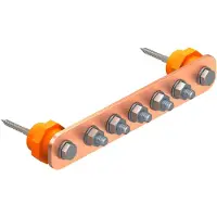 OBO Potentialudligningsskinne - 10xM10, Til industrianvendelse