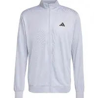 Adidas Workout Essentials All-set 3 Stripes Knit Sweatshirt Med Lynlås